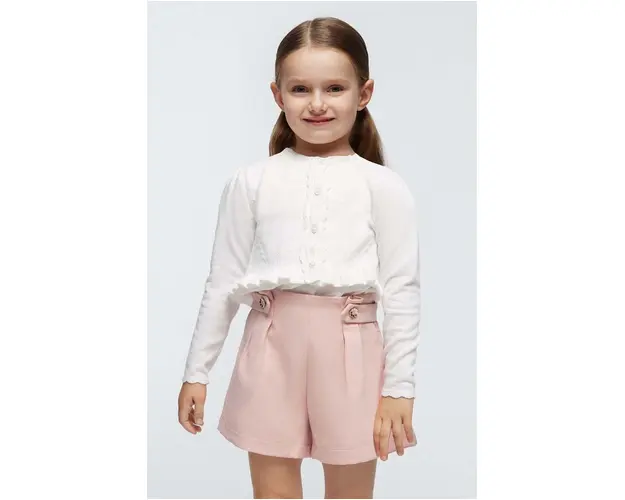 Mayoral cardigan copii culoarea bej, light