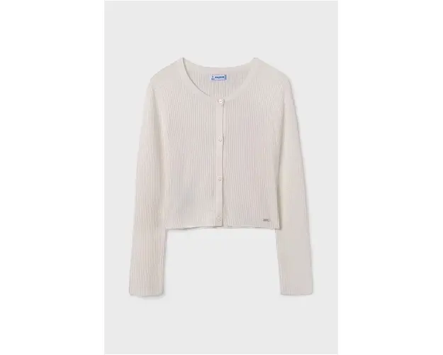 Mayoral cardigan copii culoarea bej, light