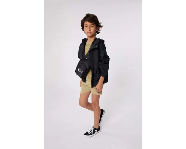 Karl Lagerfeld pantaloni scurti copii culoarea verde, talie reglabila