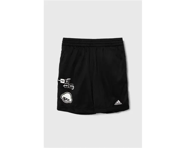 adidas pantaloni scurti copii culoarea negru