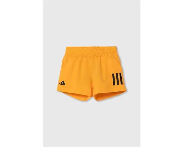 adidas Performance pantaloni scurti copii culoarea portocaliu, talie reglabila