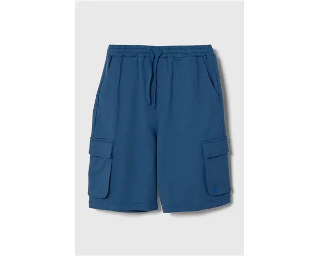 United Colors of Benetton pantaloni scurti din bumbac talie reglabila