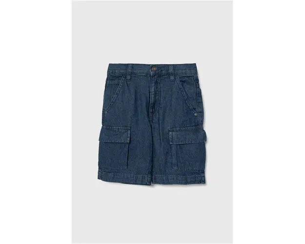 United Colors of Benetton pantaloni scurti din denim pentru copii talie reglabila