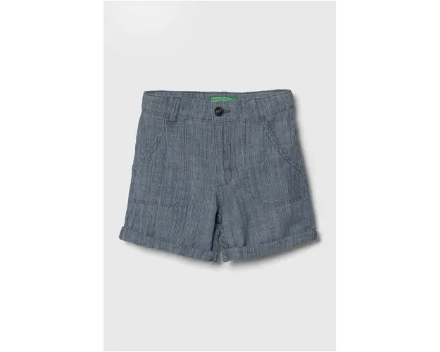 United Colors of Benetton pantaloni scurti din bumbac pentru copii talie reglabila