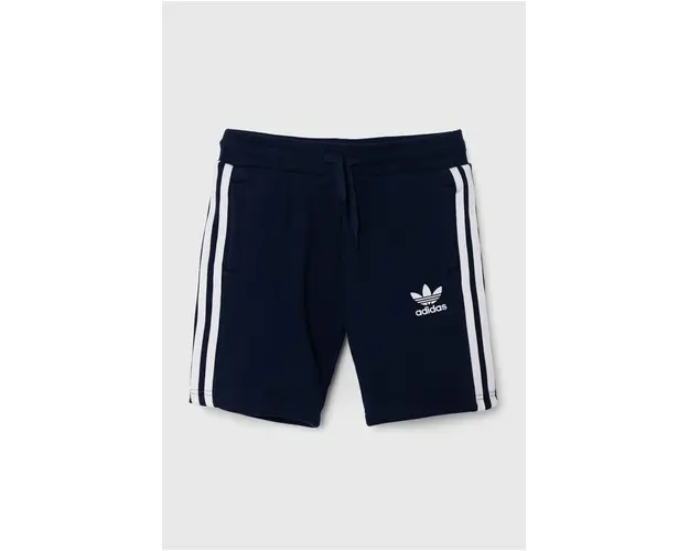 adidas Originals pantaloni scurti culoarea albastru marin, talie reglabila