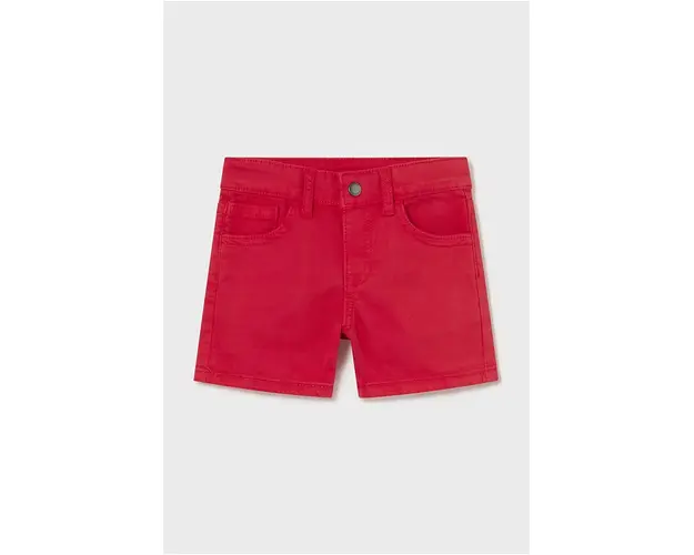 Mayoral pantaloni scurti bebe culoarea rosu
