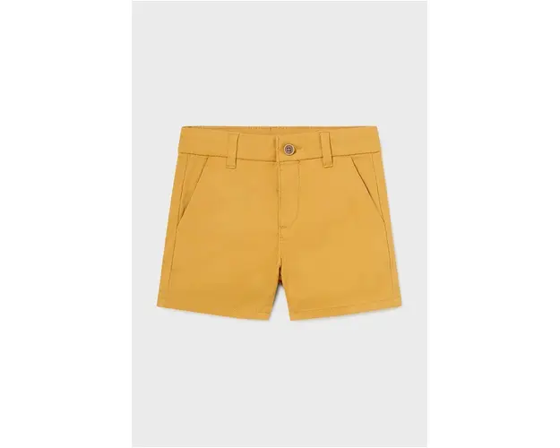 Mayoral pantaloni scurti bebe culoarea galben