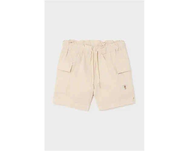 Mayoral pantaloni scurti bebe culoarea bej