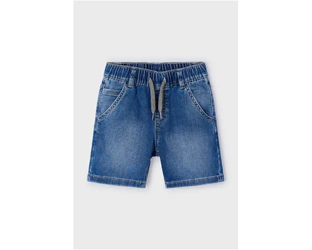 Mayoral pantaloni scurti din denim pentru copii soft denim jogger