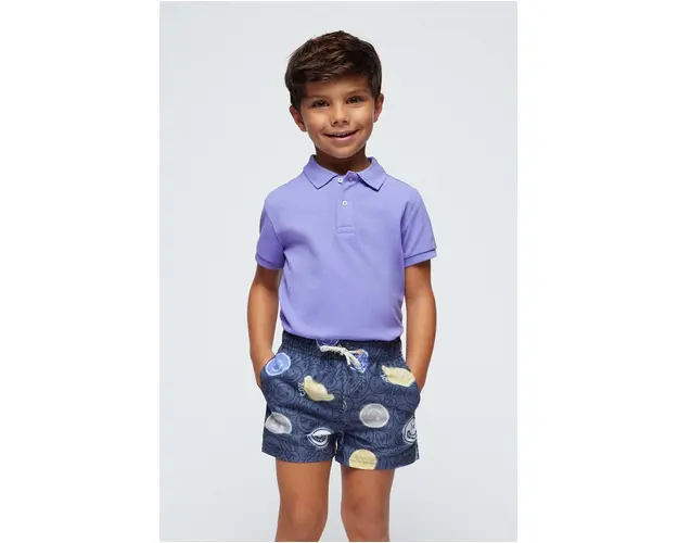 Mayoral pantaloni scurti copii culoarea negru