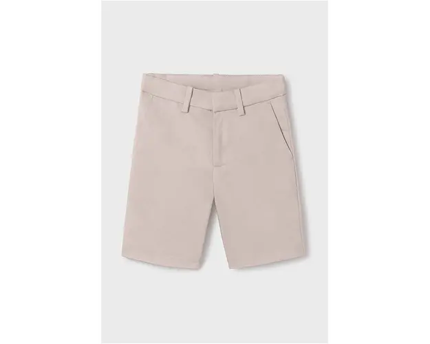 Mayoral pantaloni scurti copii slim culoarea bej