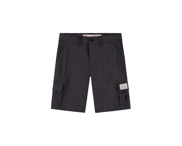 Levi's pantaloni scurti copii culoarea gri, talie reglabila