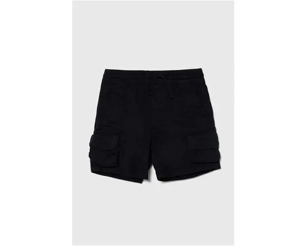 Abercrombie & Fitch pantaloni scurti copii culoarea gri, talie reglabila