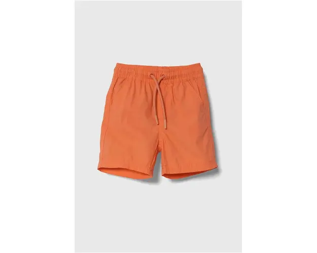 zippy pantaloni scurti din bumbac pentru bebelusi culoarea portocaliu, talie reglabila
