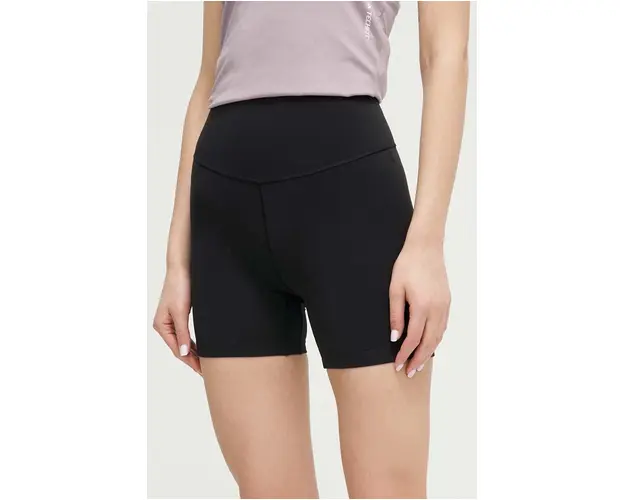 adidas Performance pantaloni scurti de antrenament All Me culoarea negru, uni, high waist IL7325