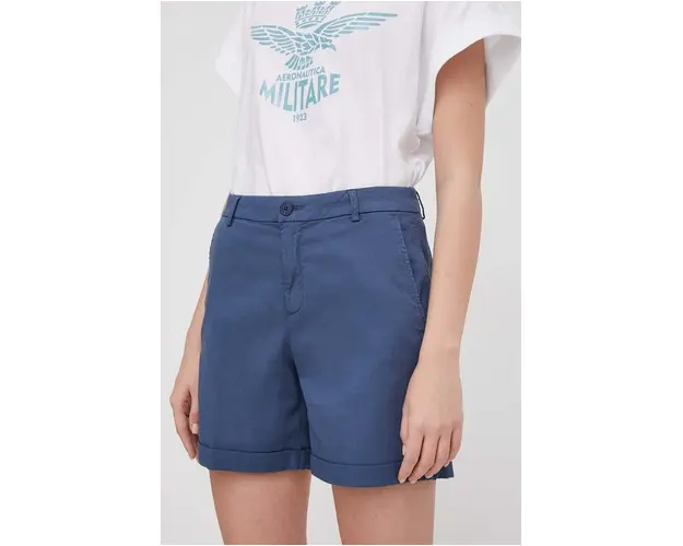 United Colors of Benetton pantaloni scurti femei, neted, high waist