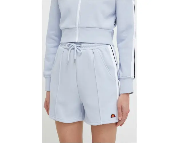 Ellesse pantaloni scurti Consuella Short femei, cu imprimeu, high waist, SGV19975