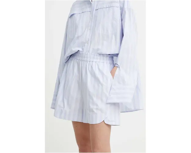 Remain pantaloni scurti din bumbac modelator, high waist