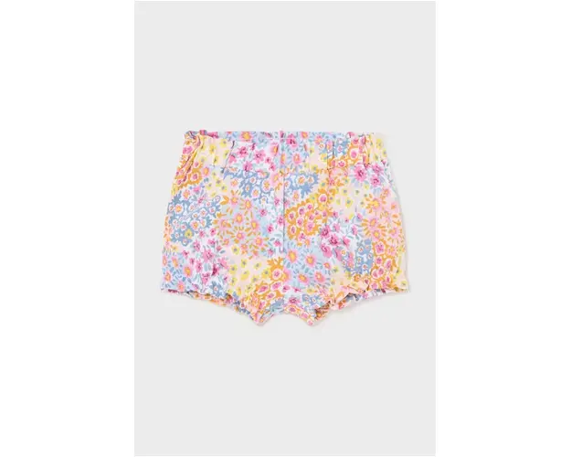 Mayoral pantaloni scurti bebe culoarea roz, modelator