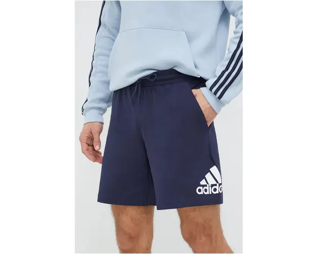 adidas pantaloni scurti barbati, culoarea bleumarin IC9376