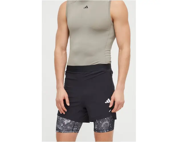 adidas Performance pantaloni scurti de antrenament Workout culoarea negru IK9683