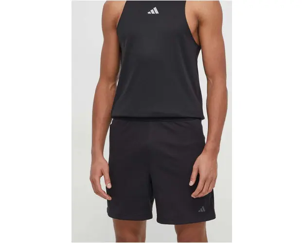adidas Performance pantaloni scurti de antrenament culoarea negru IL7145