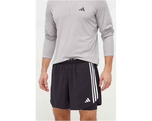 adidas Performance pantaloni scurti de alergare Own The Run culoarea negru IQ3808