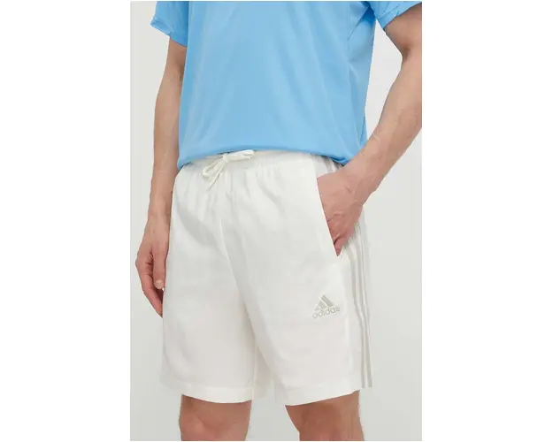 adidas pantaloni scurti barbati, culoarea bej, IS1395