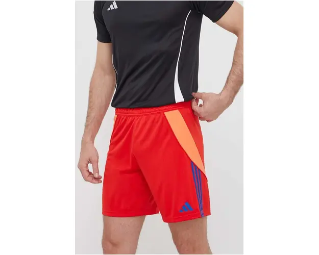 adidas Performance pantaloni scurti de antrenament Tiro 24 culoarea rosu, IT2416