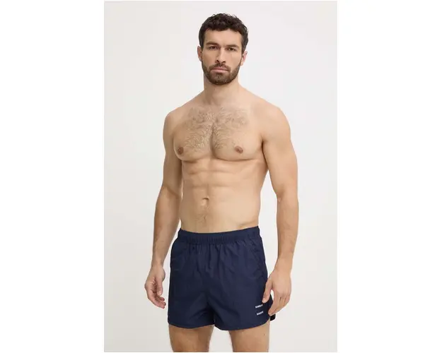 Samsoe Samsoe pantaloni scurti de baie JOEL culoarea albastru marin, M23100087