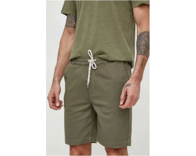 Pepe Jeans pantaloni scurti barbati, culoarea verde