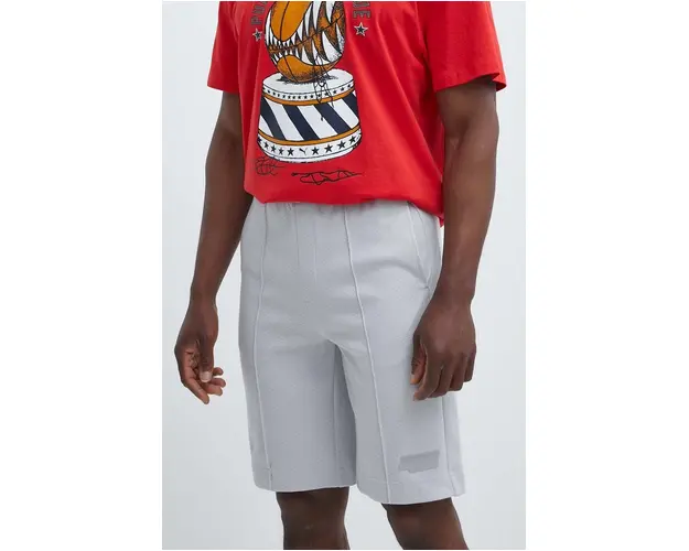 BOSS Green pantaloni scurti barbati, culoarea gri 50511416