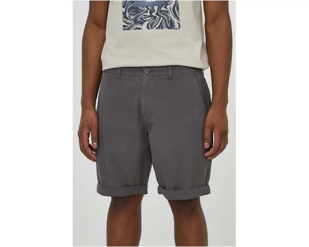 Barbour pantaloni scurti barbati, culoarea gri