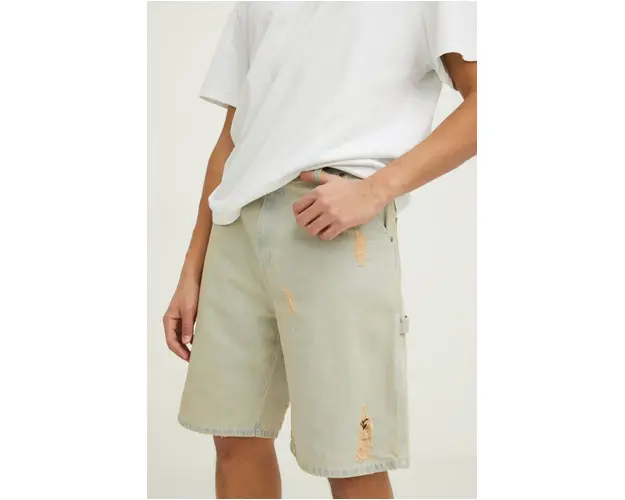 MSGM pantaloni scurti jeans barbati 3640MB230L.247098