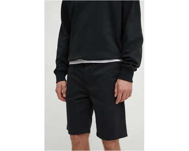 BOSS Orange pantaloni scurti barbati, culoarea negru, 50509481