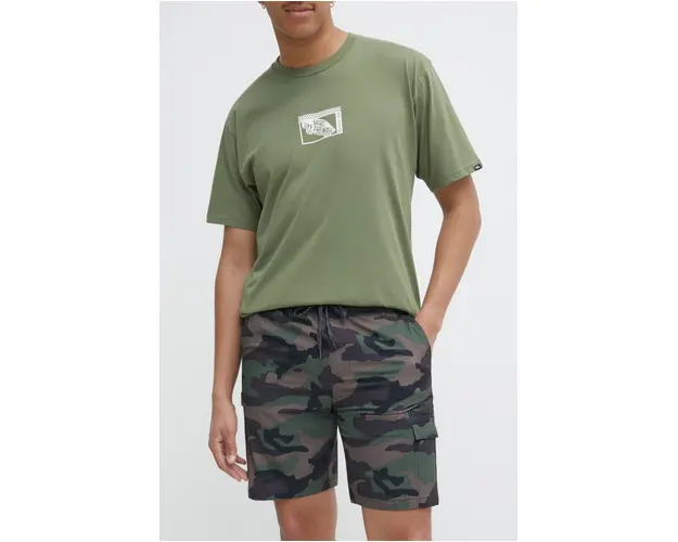 Quiksilver pantaloni scurti barbati, culoarea verde
