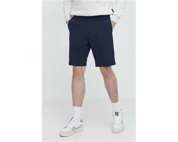 Quiksilver pantaloni scurti barbati, culoarea albastru marin
