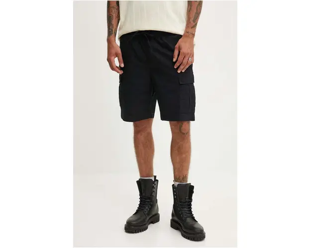 Quiksilver pantaloni scurti barbati, culoarea negru