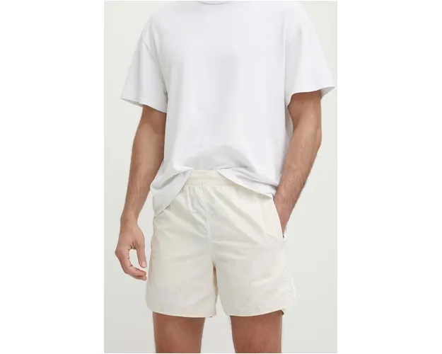 adidas Originals pantaloni scurti barbati, culoarea bej, IM9417