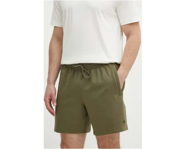 adidas Originals pantaloni scurti din bumbac culoarea verde, IR7878