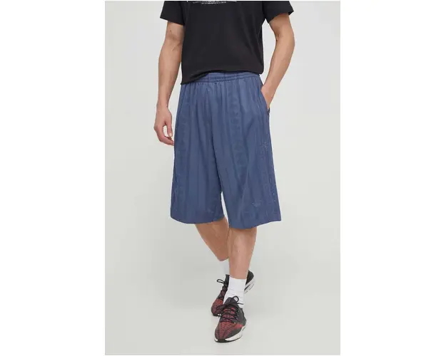adidas Originals pantaloni scurti barbati, culoarea albastru marin, IT7507