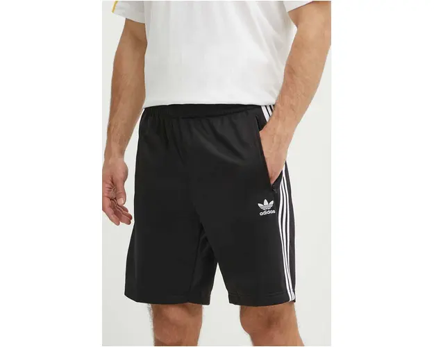 adidas Originals pantaloni scurti barbati, culoarea negru, IU2368