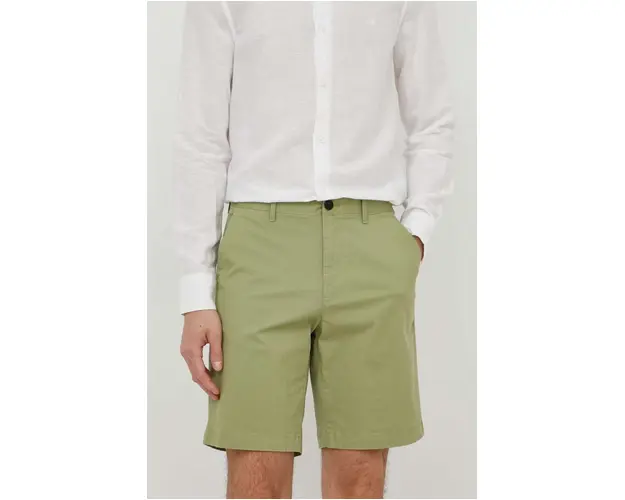 Michael Kors pantaloni scurti barbati, culoarea verde