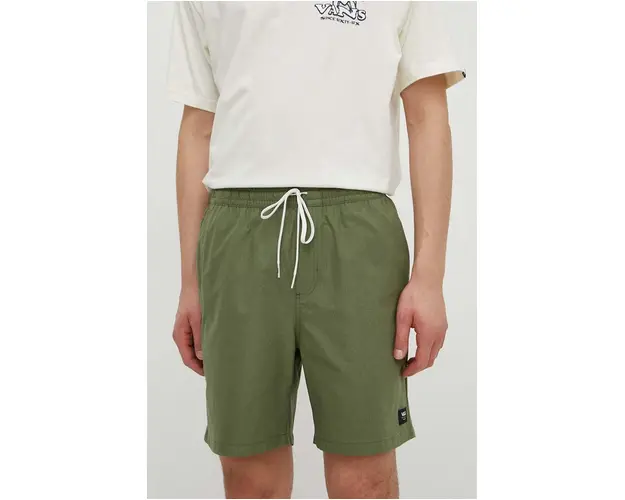 Vans pantaloni scurti barbati, culoarea verde