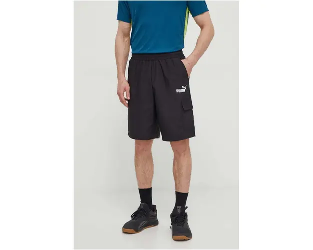 Puma pantaloni scurti barbati, culoarea negru, 679731