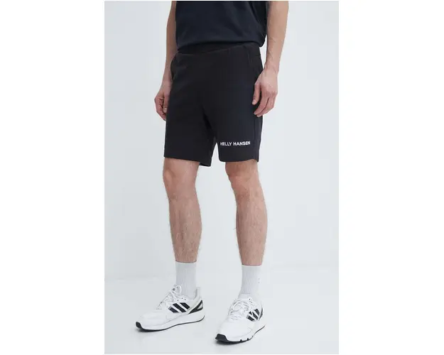 Helly Hansen pantaloni scurti barbati, culoarea negru
