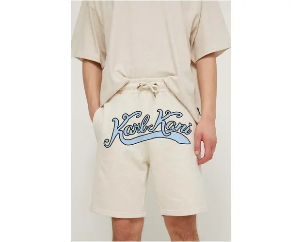 Karl Kani pantaloni scurti barbati, culoarea bej