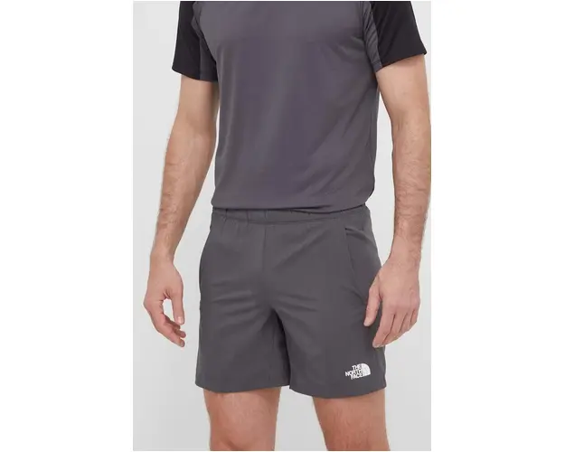 The North Face pantaloni scurti sport Mountain Athletics barbati, culoarea gri, NF0A87JNWUO1
