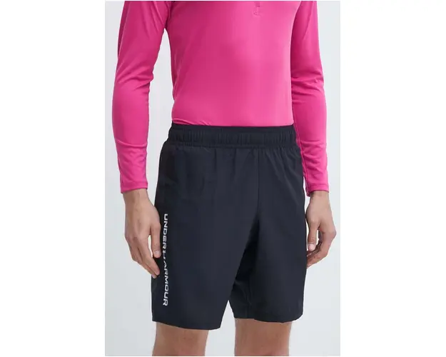 Under Armour pantaloni scurti de antrenament Tech culoarea negru