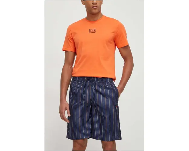 Fila pantaloni scurti barbati, culoarea albastru marin